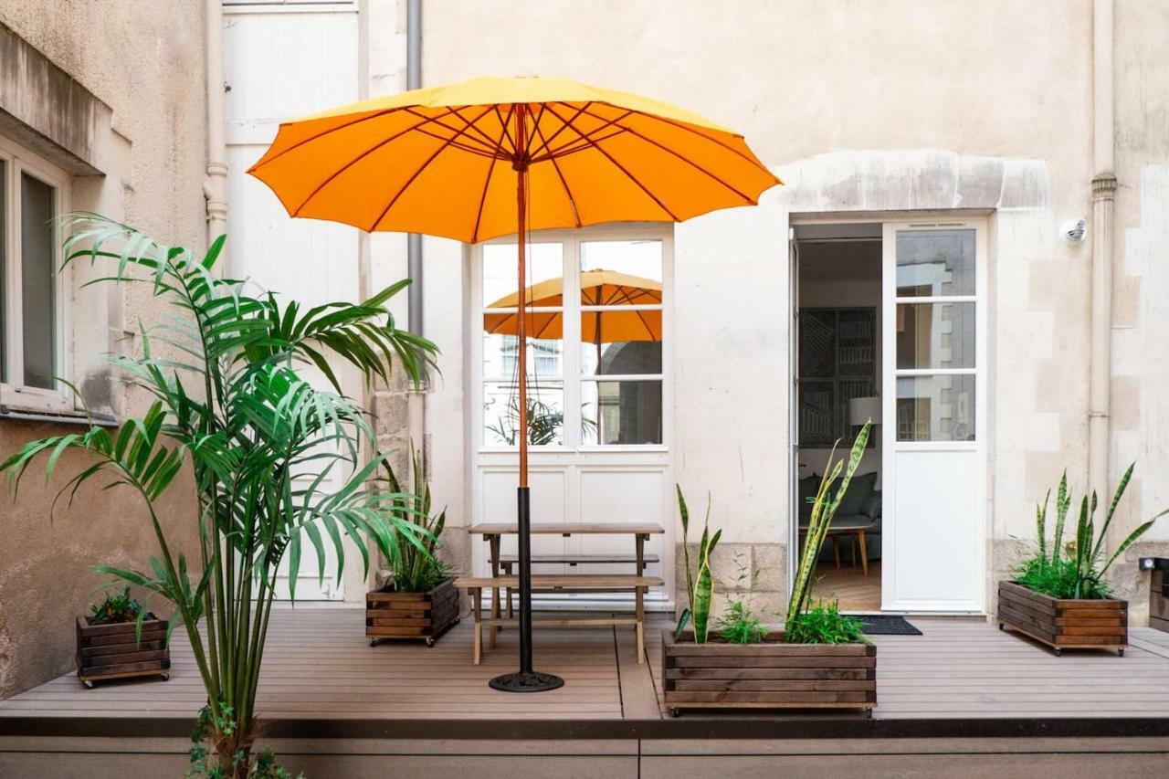 Hypercentre Appart 2 A 4 Pers, Calme & Cosy Avec Terrasse Privee Nantes Exterior photo